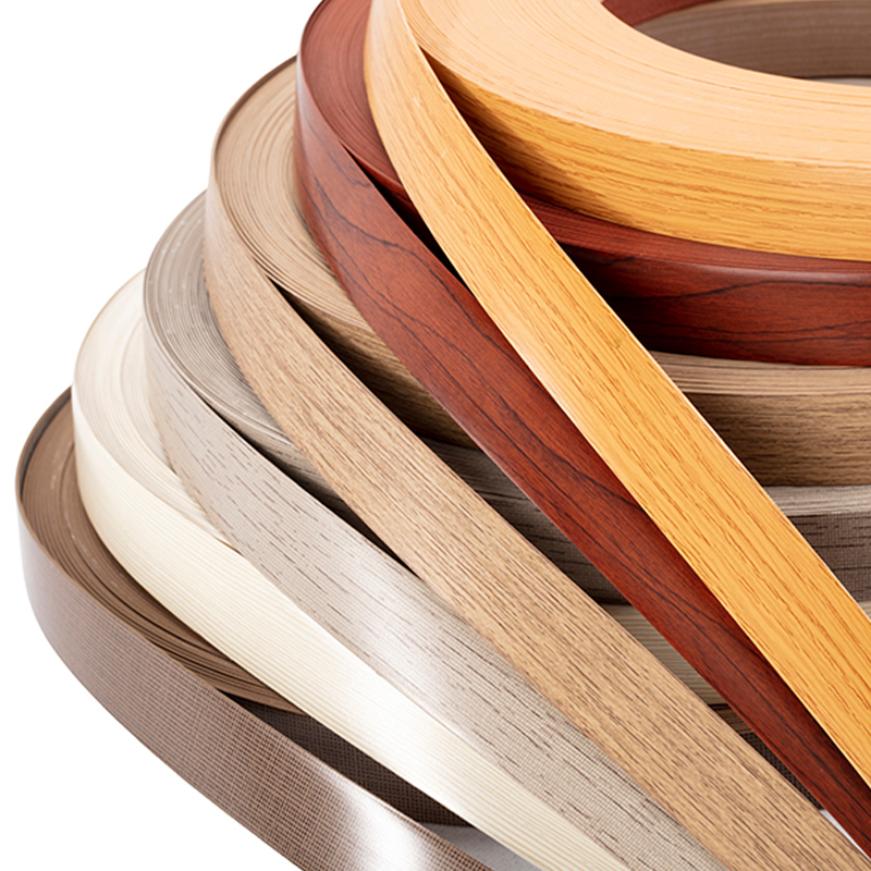 0.8*22mm Wood Color PVC Edge Banding for Melamine boards 0.8*22mm Wood Color PVC Edge Banding for Melamine boards