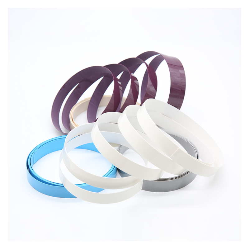 Pre-glued White High Gloss PVC Edge Banding for Luxury Furniture Design