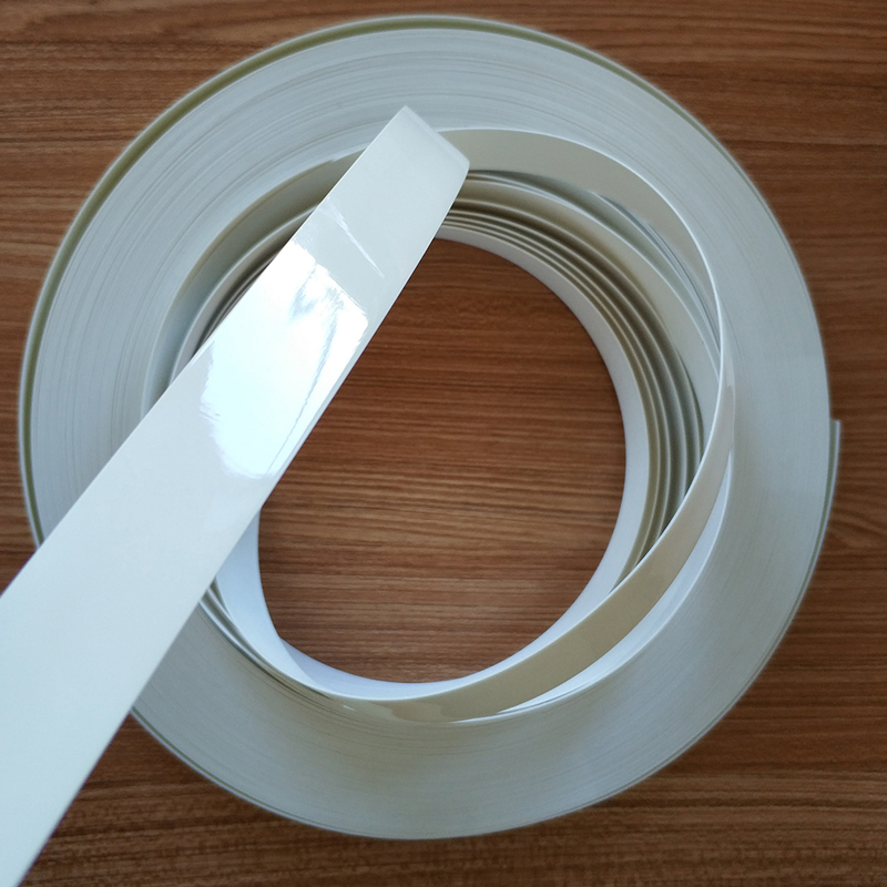Pre-glued White High Gloss PVC Edge Banding for Luxury Furniture Design Pre-glued White High Gloss PVC Edge Banding for Luxury Furniture Design