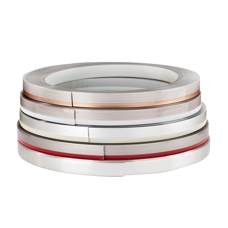 Bicolor Acrylic Edge Banding with 3D Contrast Effect for Modern Furniture Design