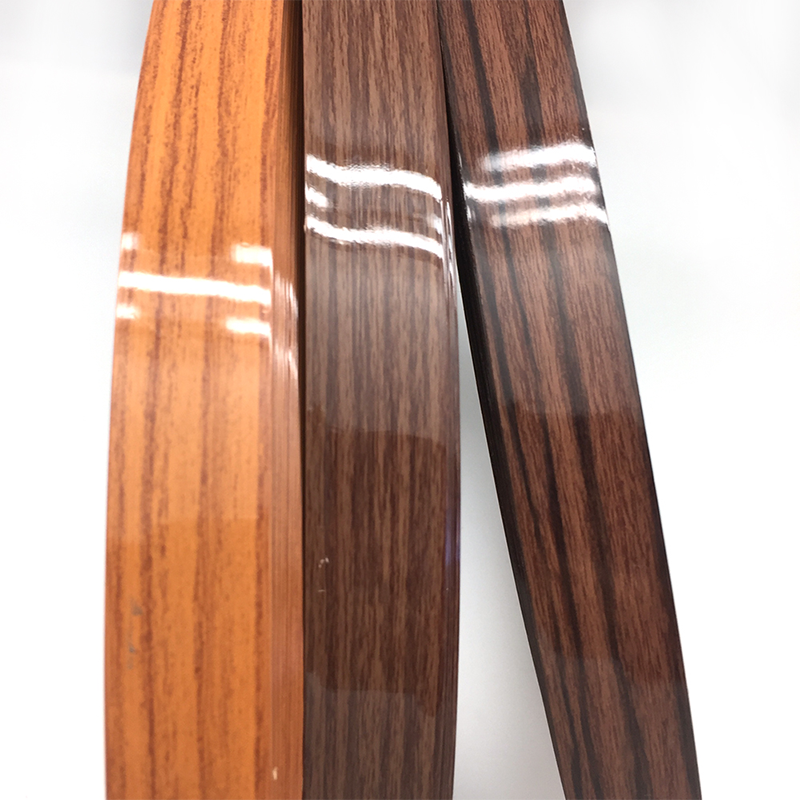 Custom High Gloss PVC Edge Banding with OEM Surface Development Custom High Gloss PVC Edge Banding with OEM Surface Development