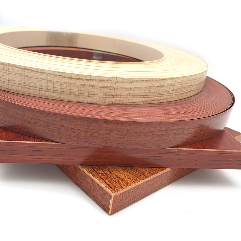 Custom Wood Grain PVC Edge Banding with Color Development Service Custom Wood Grain PVC Edge Banding with Color Development Service