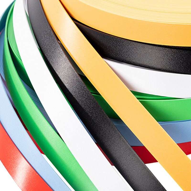 White Color Pre-glued EVA Adhesive PVC Edge Banding for Furniture Panels White Color Pre-glued EVA Adhesive PVC Edge Banding for Furniture Panels