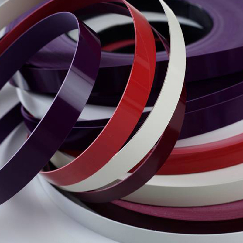 Kitchen Cabinet Pre-glued High Gloss PVC Edge Banding Kitchen Cabinet Pre-glued High Gloss PVC Edge Banding
