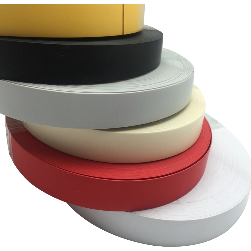 Ready-to-Use Solid Color PVC Edge Banding for Furniture Panels Ready-to-Use Solid Color PVC Edge Banding for Furniture Panels