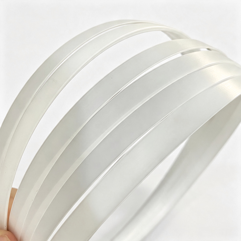 White Solid Color Acrylic Edge Banding with 3D Depth Effect for Luxury Furniture White Solid Color Acrylic Edge Banding with 3D Depth Effect for Luxury Furniture