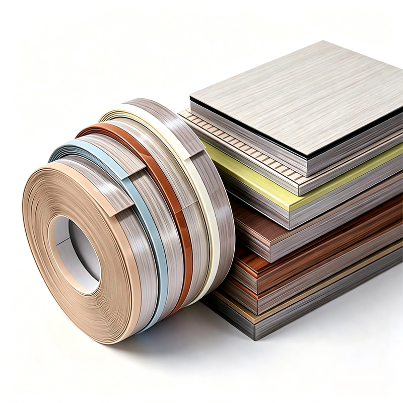 Wood Texture Acrylic Edge Banding with 3D Surface Effect