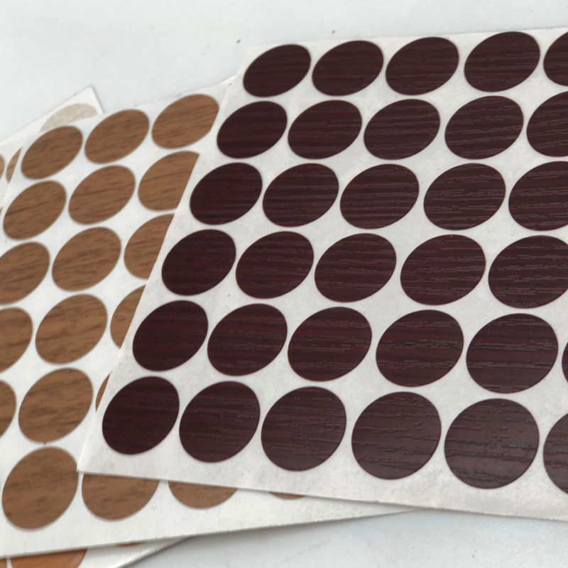Adhesive PVC Screw Cover Caps for Furniture Panel Decoration Adhesive PVC Screw Cover Caps for Furniture Panel Decoration