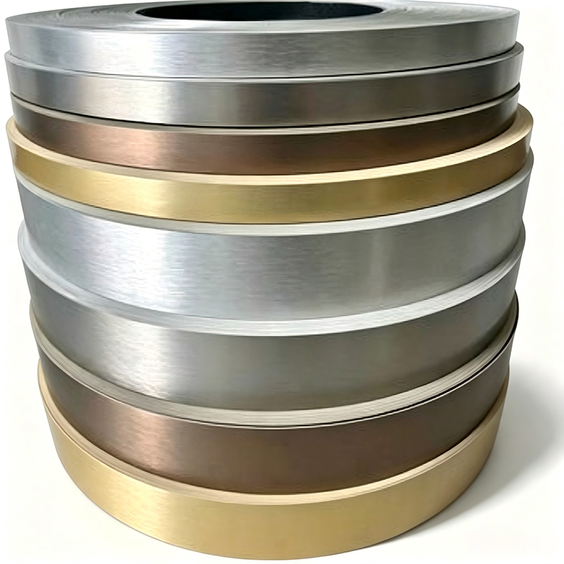 Custom Brushed Metallic Edge Banding for Luxury Furniture Brands and OEM Projects Custom Brushed Metallic Edge Banding for Luxury Furniture Brands and OEM Projects