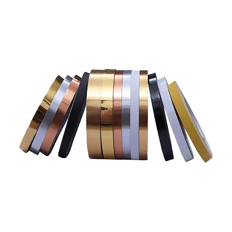 Stainless Steel Look Edge Banding for Premium Cabinets and Furniture Panels Stainless Steel Look Edge Banding for Premium Cabinets and Furniture Panels