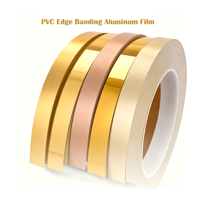 Stainless Steel Look Edge Banding for Premium Cabinets and Furniture Panels Stainless Steel Look Edge Banding for Premium Cabinets and Furniture Panels