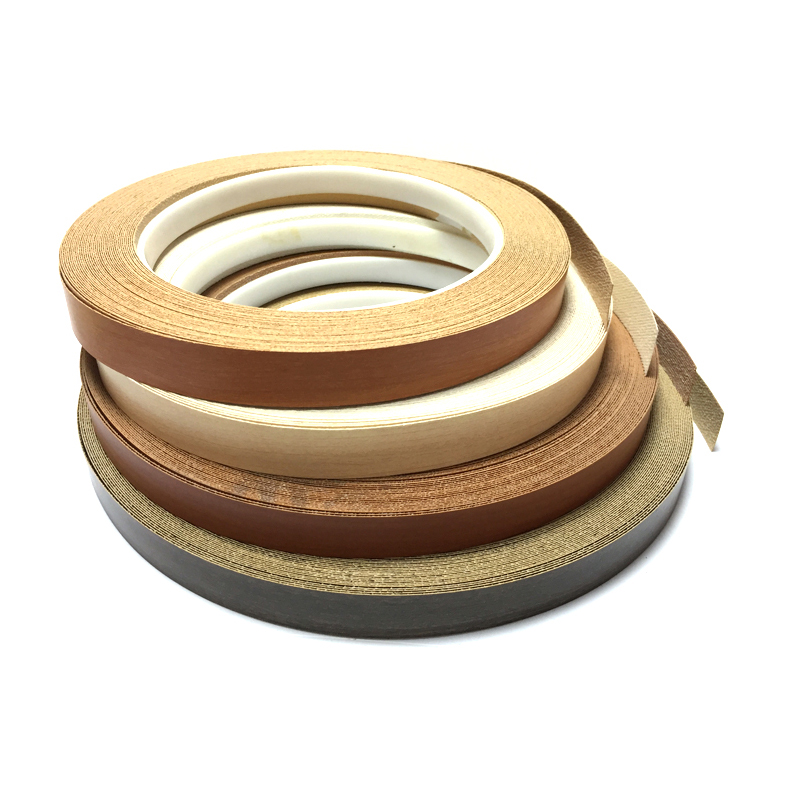 Custom Color  EVA Pre-Glued Melamine Edge Banding for OEM Furniture Brands