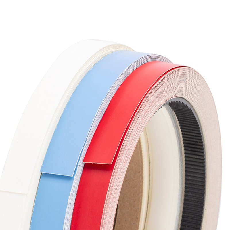 Custom Color Non-Glued Melamine Edge Banding for OEM Furniture Manufacturers Custom Color Non-Glued Melamine Edge Banding for OEM Furniture Manufacturers