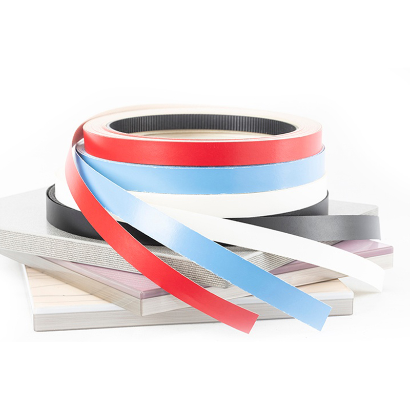 Custom Color Non-Glued Melamine Edge Banding for OEM Furniture Manufacturers Custom Color Non-Glued Melamine Edge Banding for OEM Furniture Manufacturers
