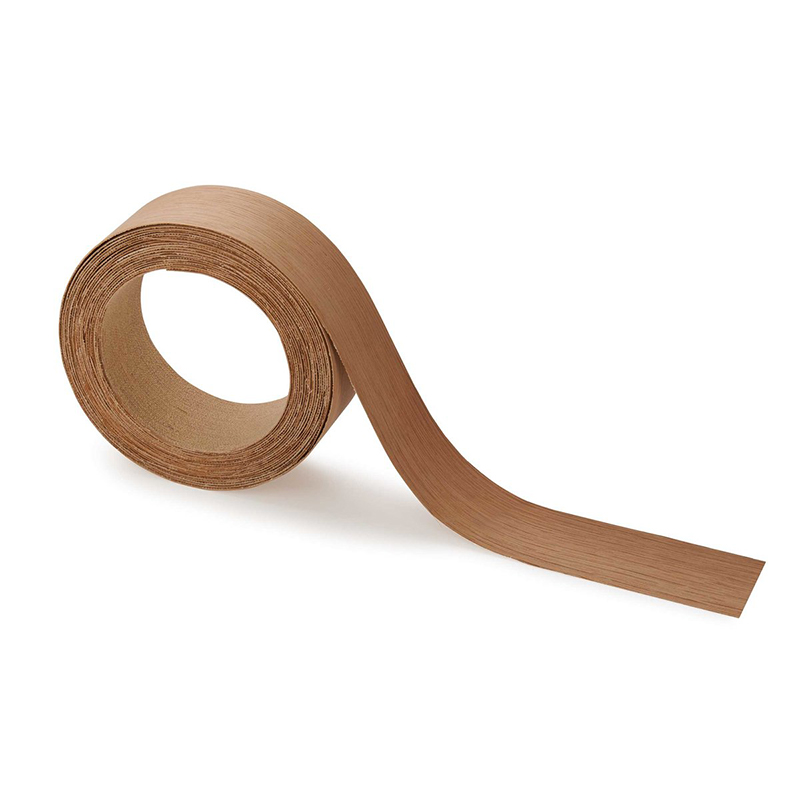 Oak Veneer Edge Banding with Hot Melt Adhesive for Natural Wood Furniture Oak Veneer Edge Banding with Hot Melt Adhesive for Natural Wood Furniture