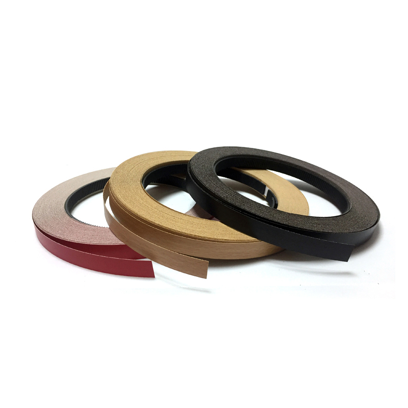 Wood Grain Non-Glued Melamine Edge Banding for Cabinet Manufacturing