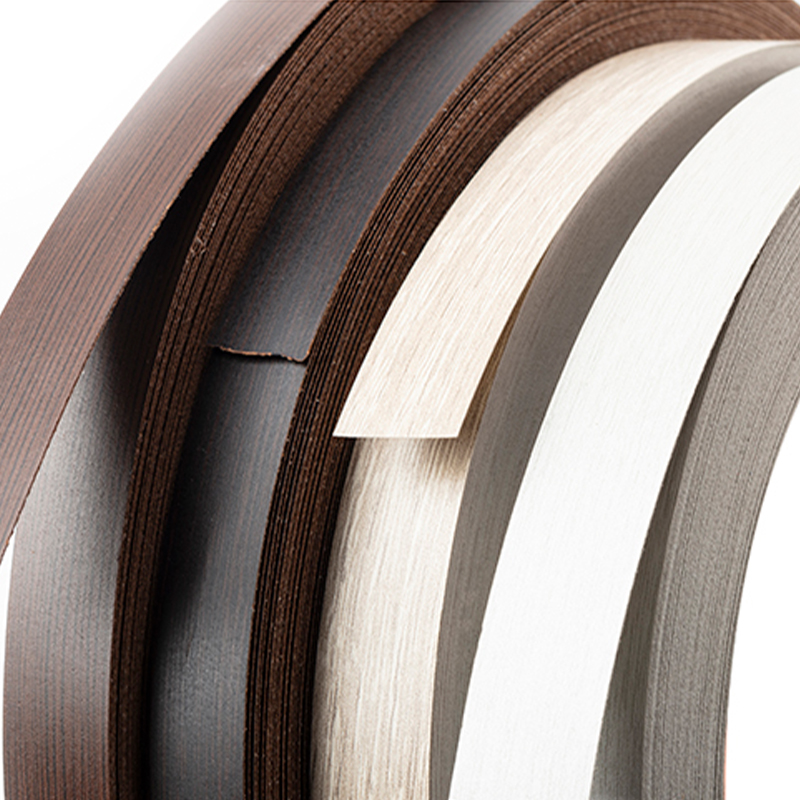 Wood Grain Non-Glued Melamine Edge Banding for Cabinet Manufacturing Wood Grain Non-Glued Melamine Edge Banding for Cabinet Manufacturing