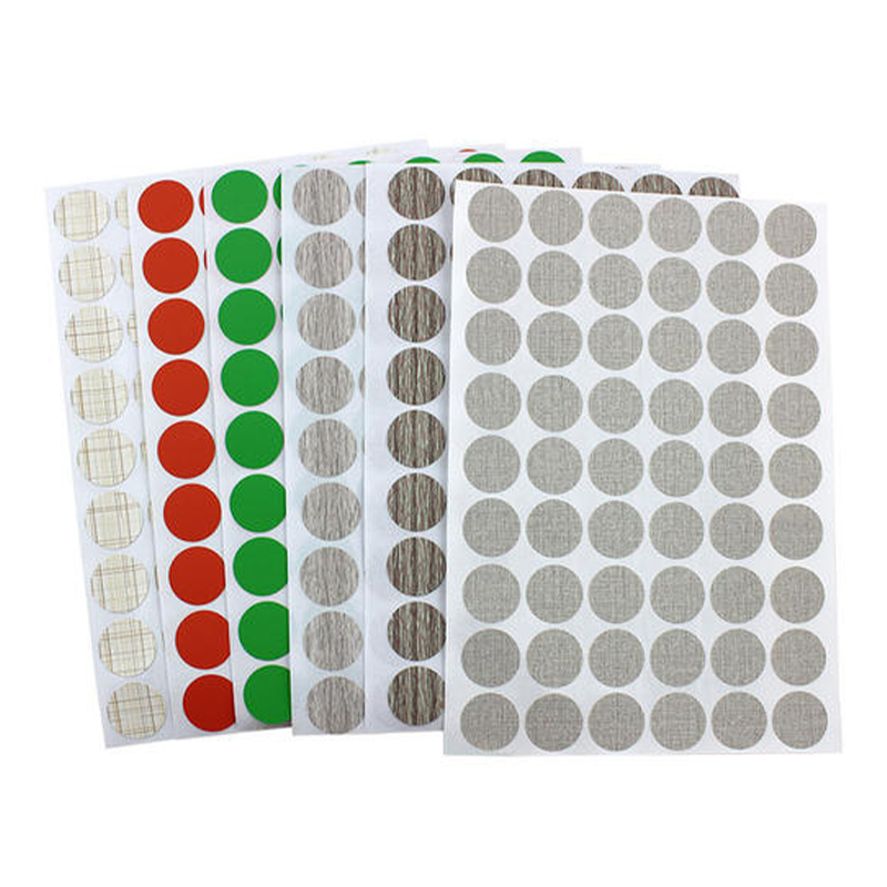 Self Adhesive PVC Screw Covers for Quick Furniture Assembly Applications